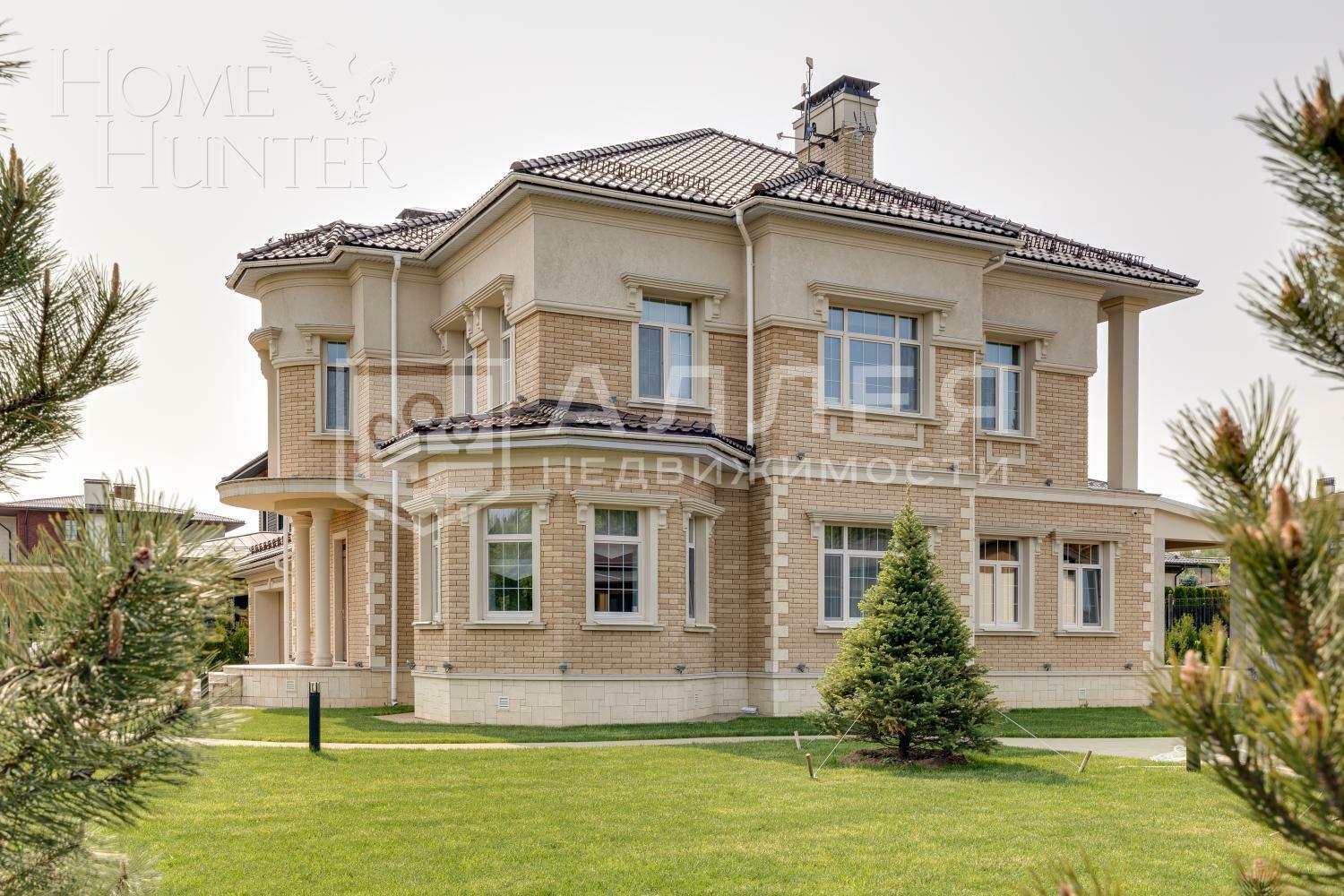 2-этажный коттедж 540 м² с отделкой