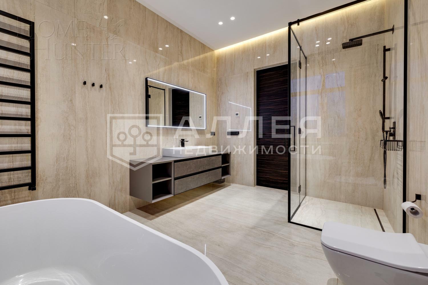 2-этажный коттедж 540 м² с отделкой