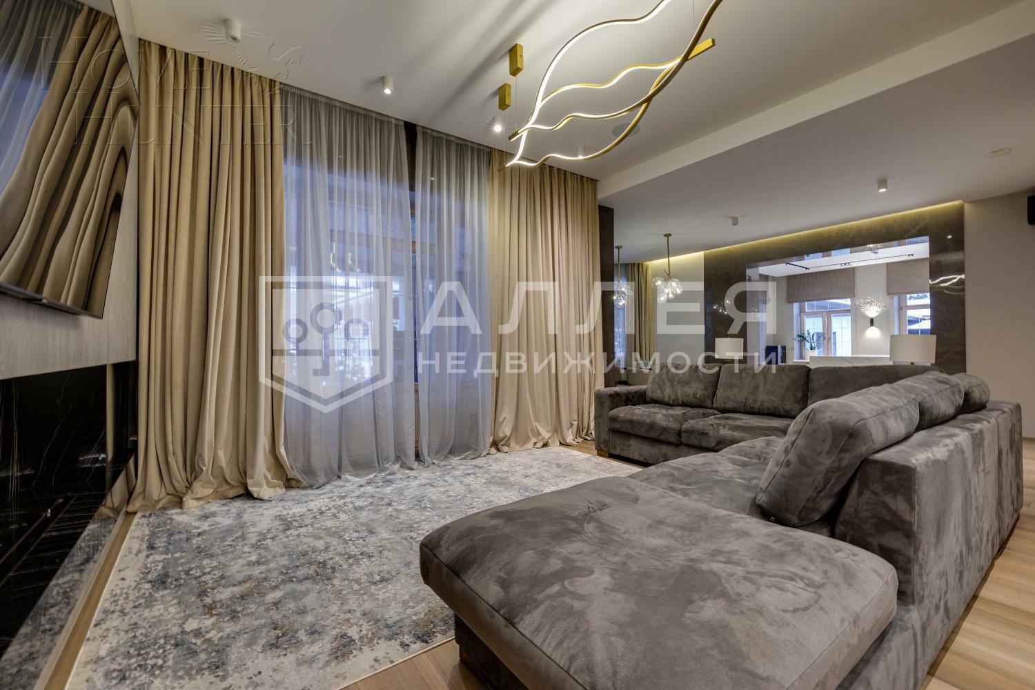 2-этажный коттедж 540 м² с отделкой