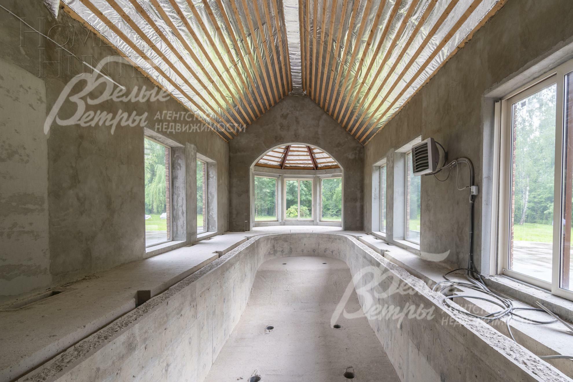 2-этажный коттедж 1 660 м² без отделки