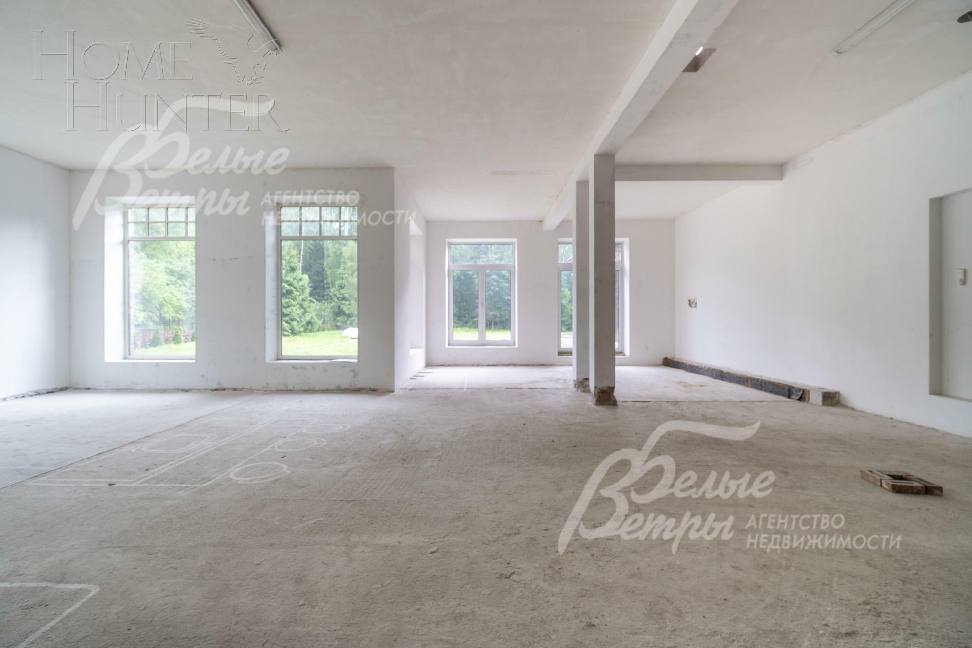 2-этажный коттедж 1 660 м² без отделки