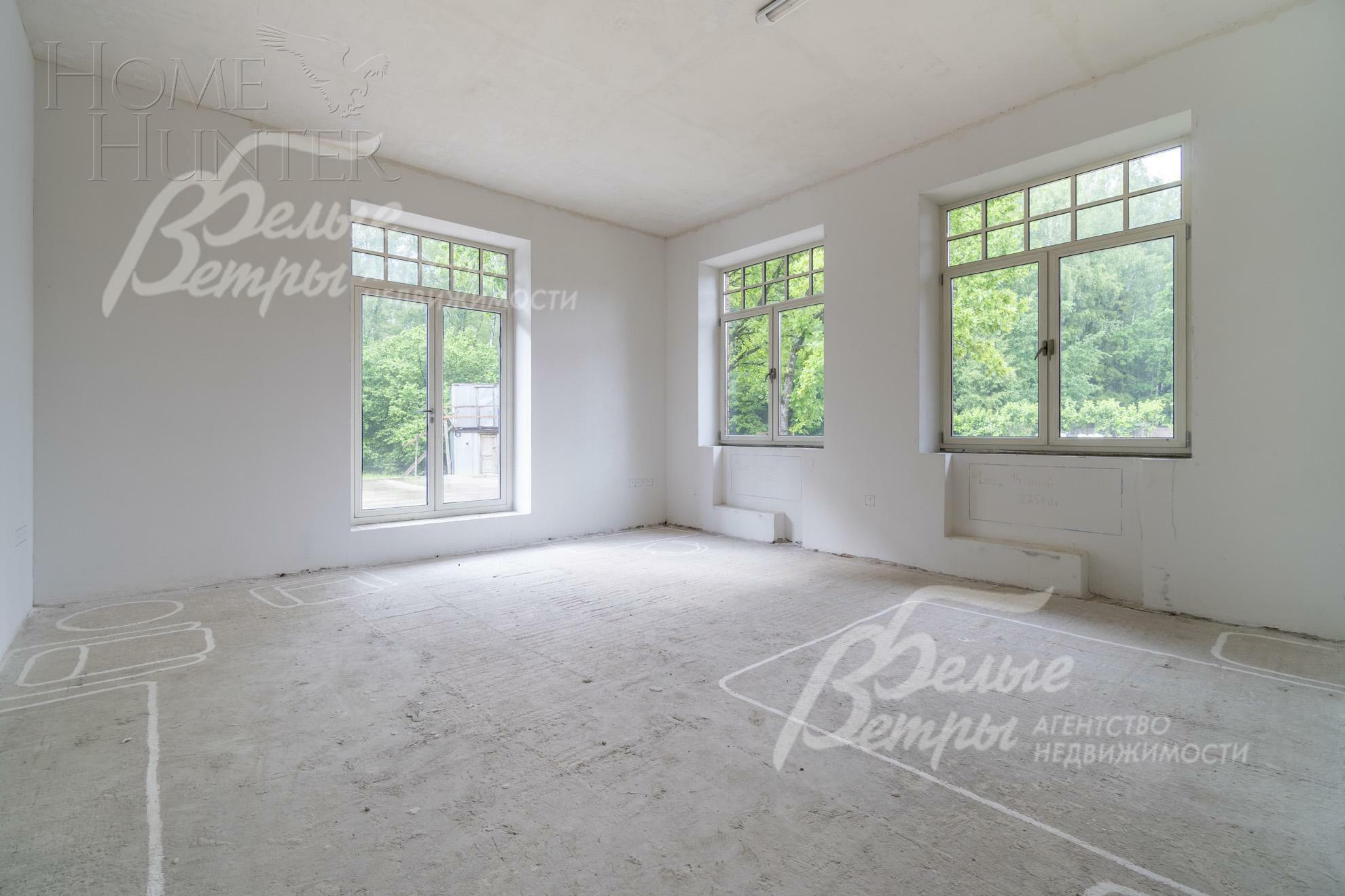 2-этажный коттедж 1 660 м² без отделки