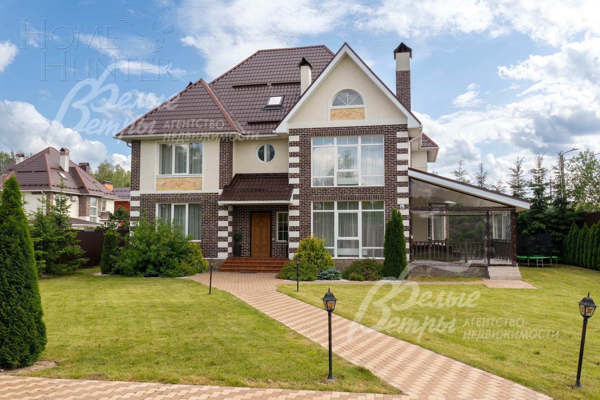 2-этажный коттедж 350 м² с отделкой