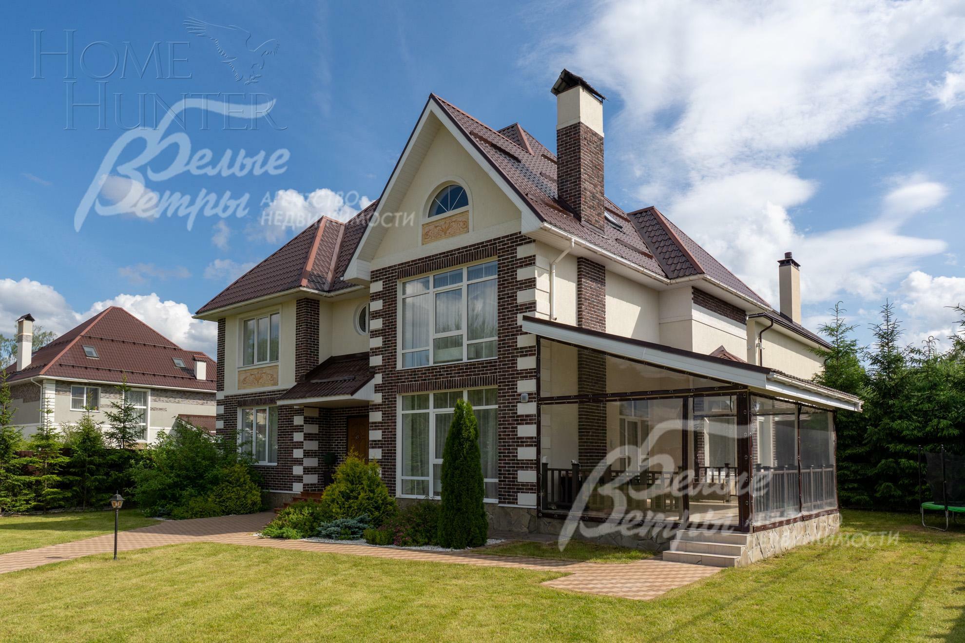 2-этажный коттедж 350 м² с отделкой