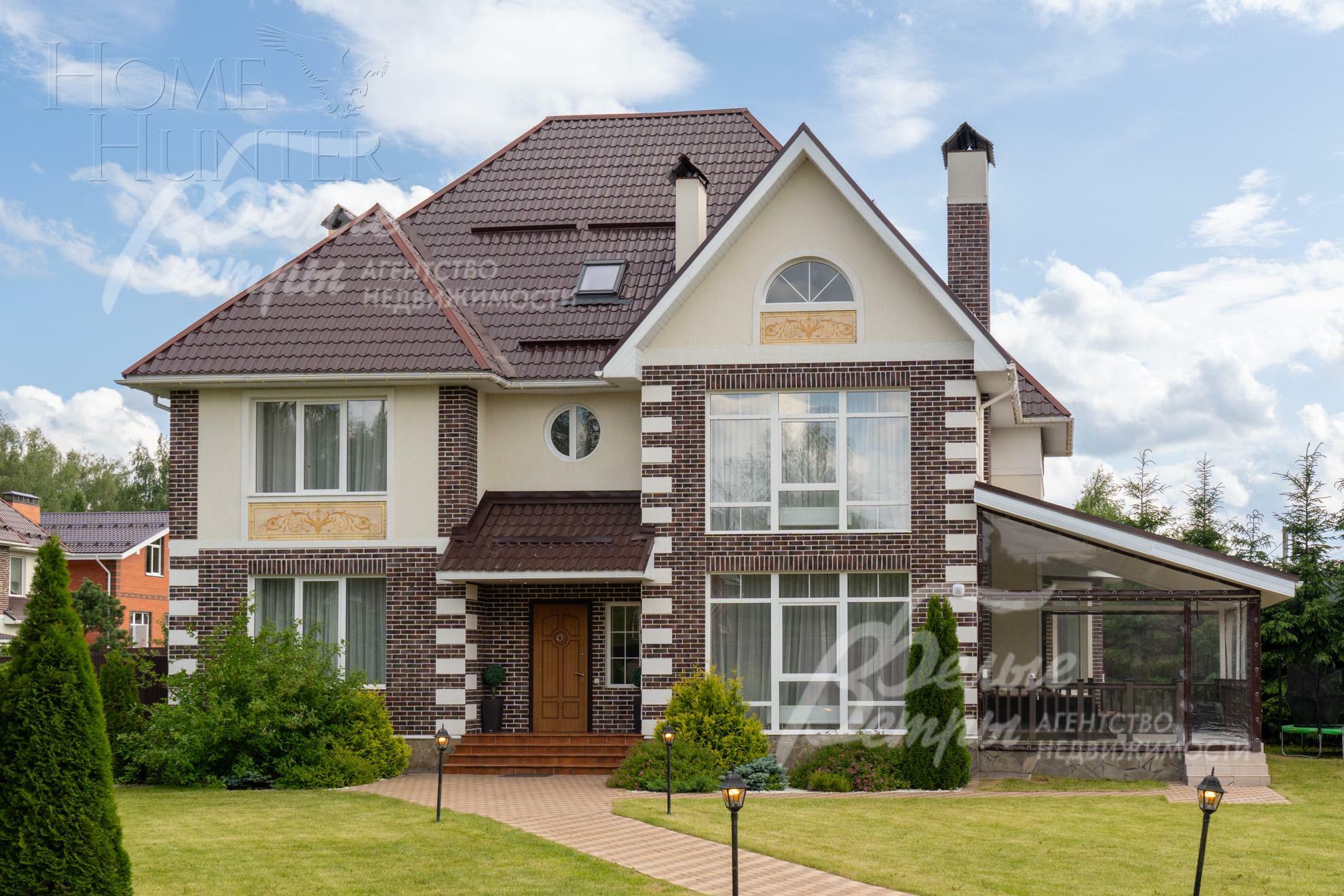 2-этажный коттедж 350 м² с отделкой