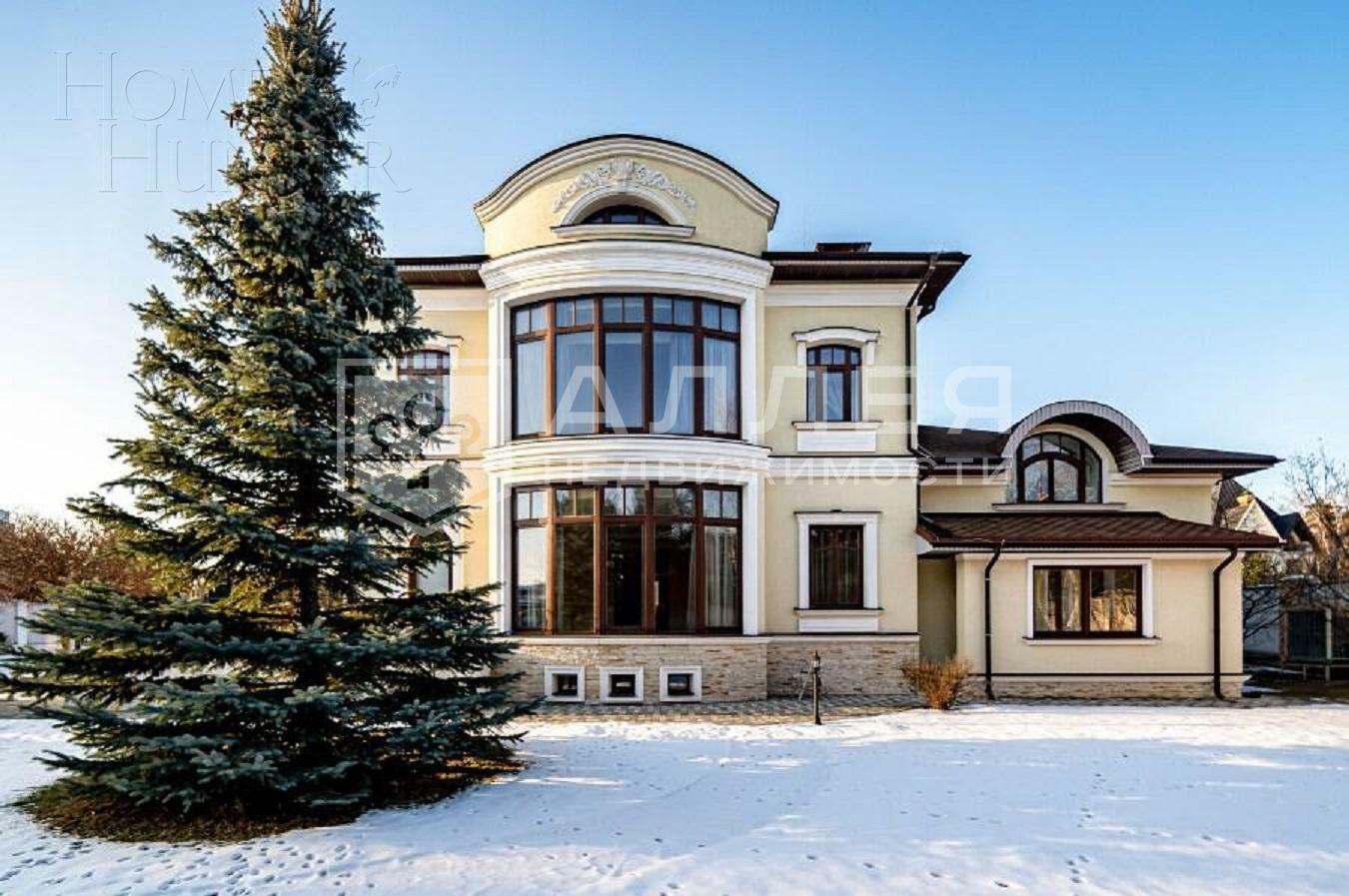 3-этажный коттедж 860 м² с отделкой