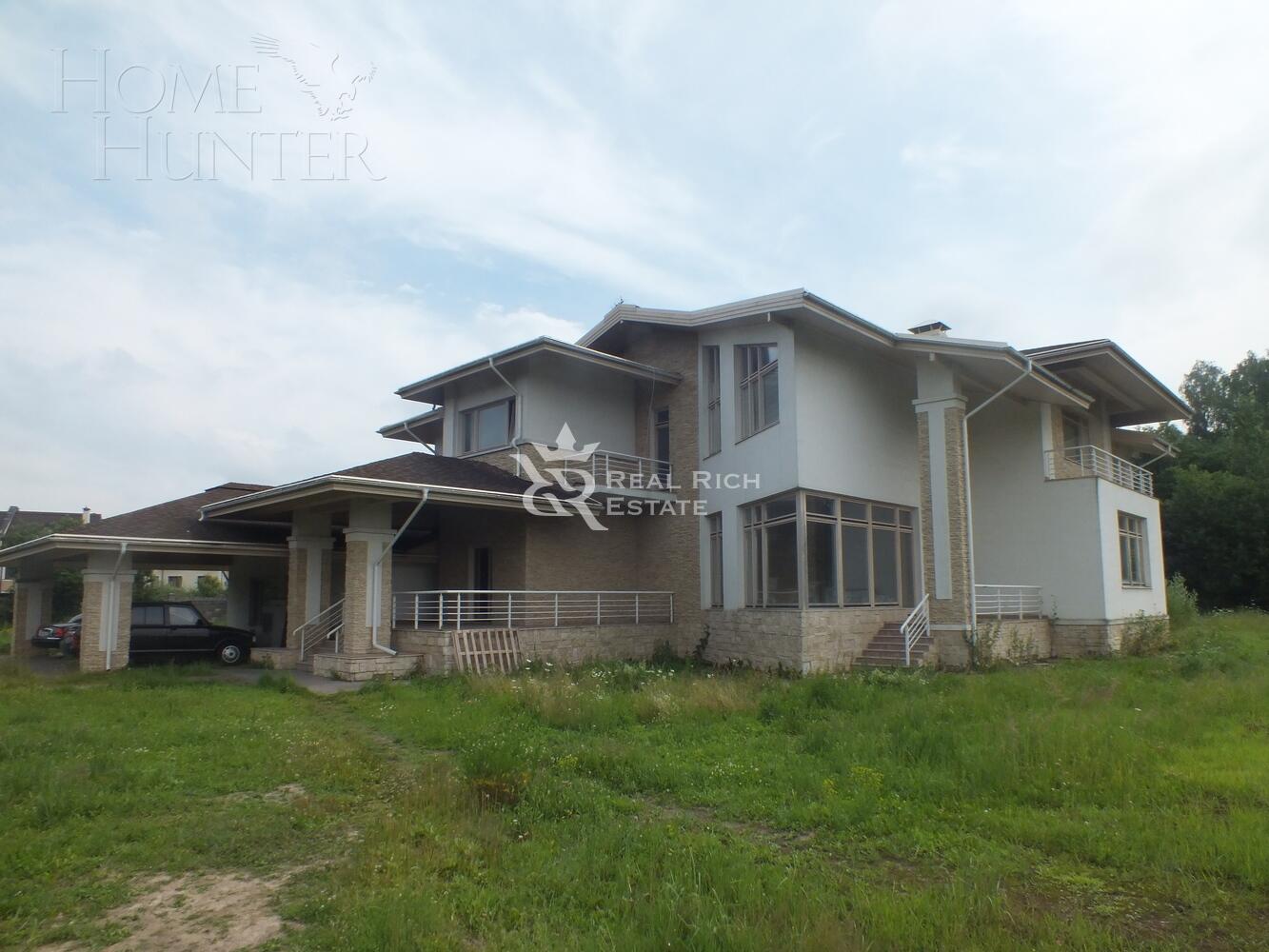 2-этажный коттедж 1 000 м² без отделки