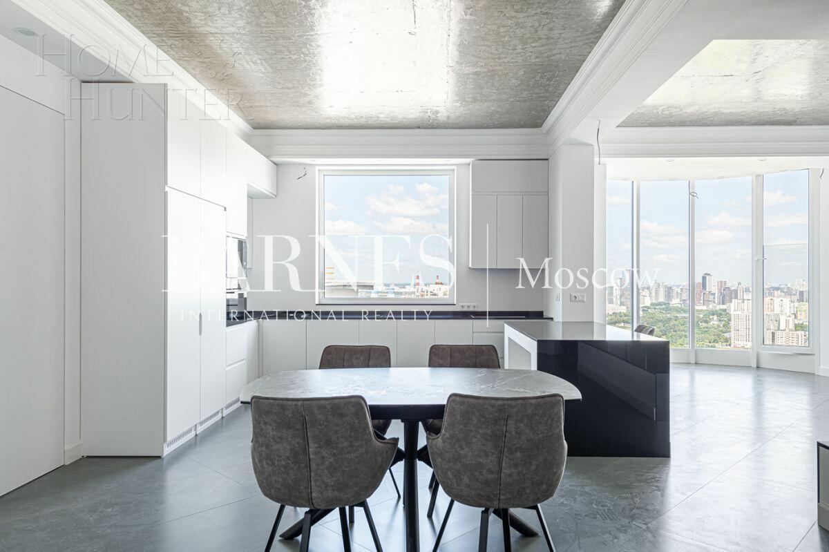 5-КОМН. ПЕНТХАУС С ОТДЕЛКОЙ 190 М² НА 33 ЭТАЖЕ