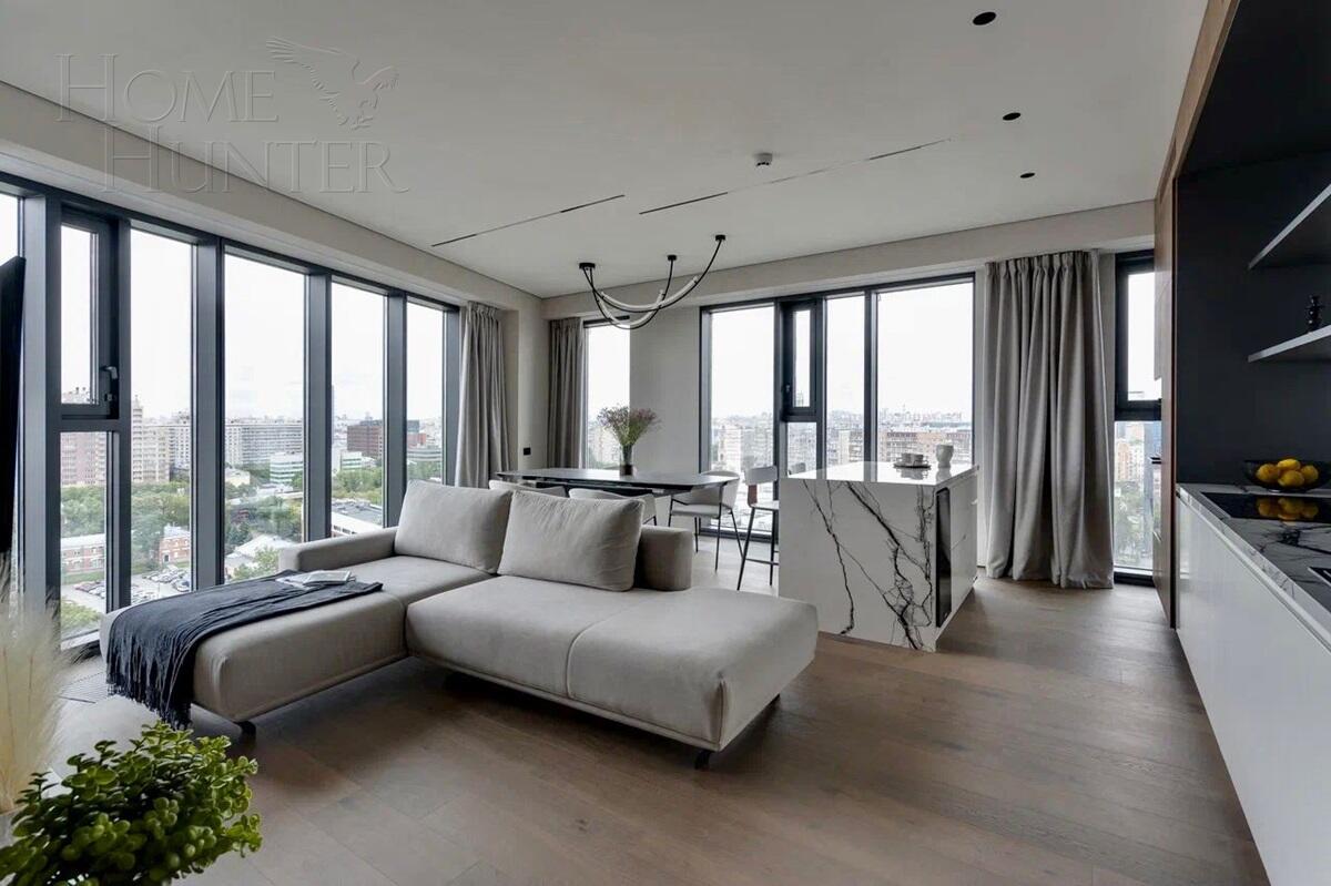 4-КОМН. КВАРТИРА С ОТДЕЛКОЙ 135 М² НА 16 ЭТАЖЕ