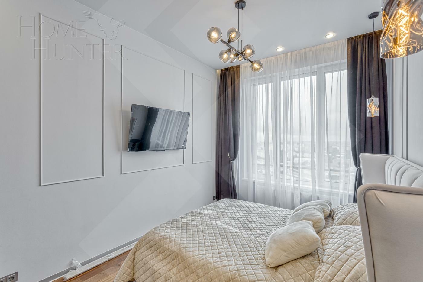 3-КОМН. КВАРТИРА С ОТДЕЛКОЙ 72 М² НА 40 ЭТАЖЕ