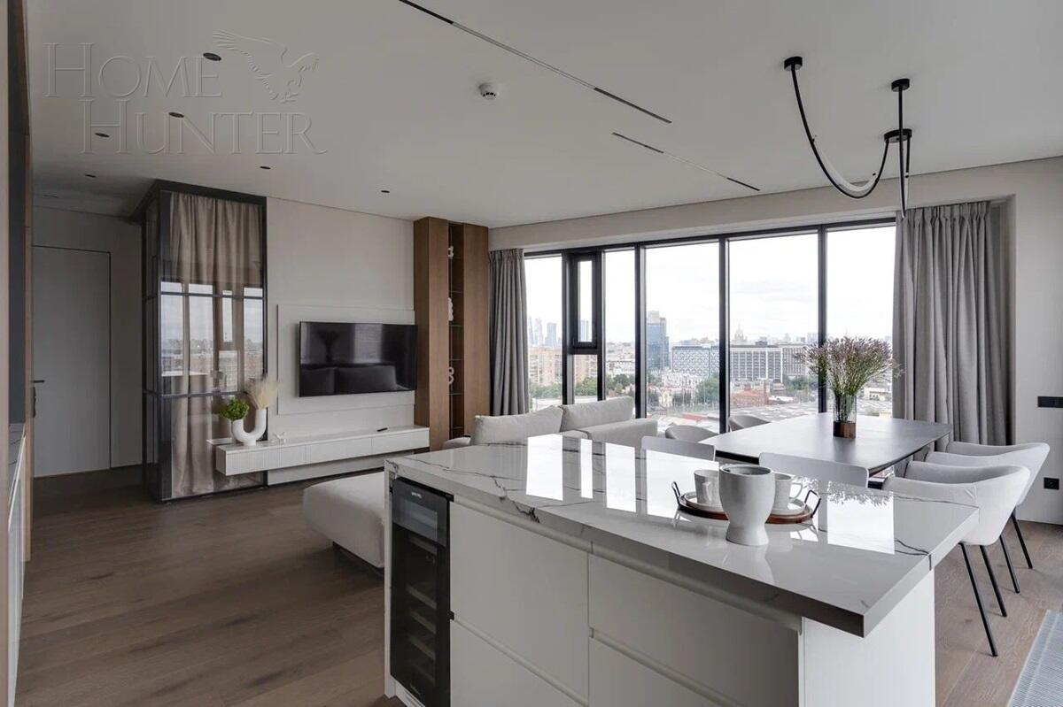 4-КОМН. КВАРТИРА С ОТДЕЛКОЙ 135 М² НА 16 ЭТАЖЕ