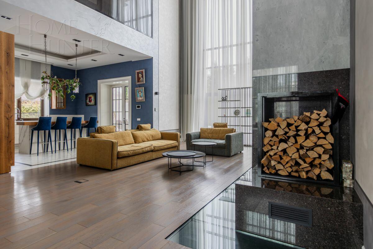 2-этажный коттедж 550 м² с отделкой