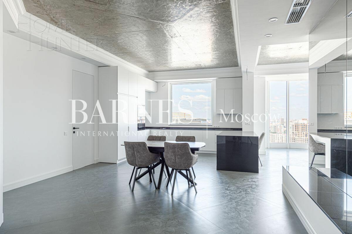 5-КОМН. ПЕНТХАУС С ОТДЕЛКОЙ 190 М² НА 33 ЭТАЖЕ