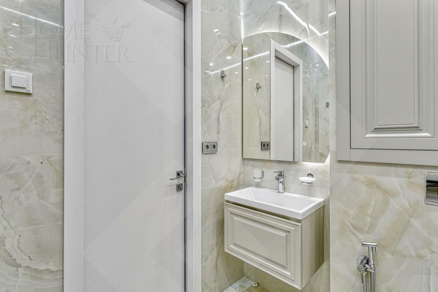 3-КОМН. КВАРТИРА С ОТДЕЛКОЙ 72 М² НА 40 ЭТАЖЕ