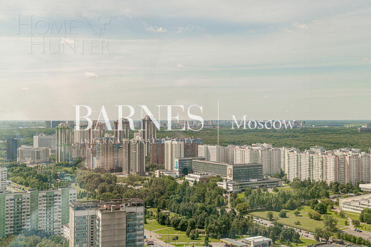 5-КОМН. ПЕНТХАУС С ОТДЕЛКОЙ 190 М² НА 33 ЭТАЖЕ