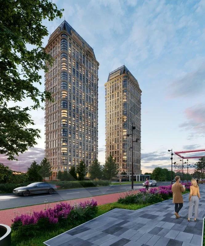 1-КОМН. КВАРТИРА С ОТДЕЛКОЙ 45.4 М² НА 8 ЭТАЖЕ