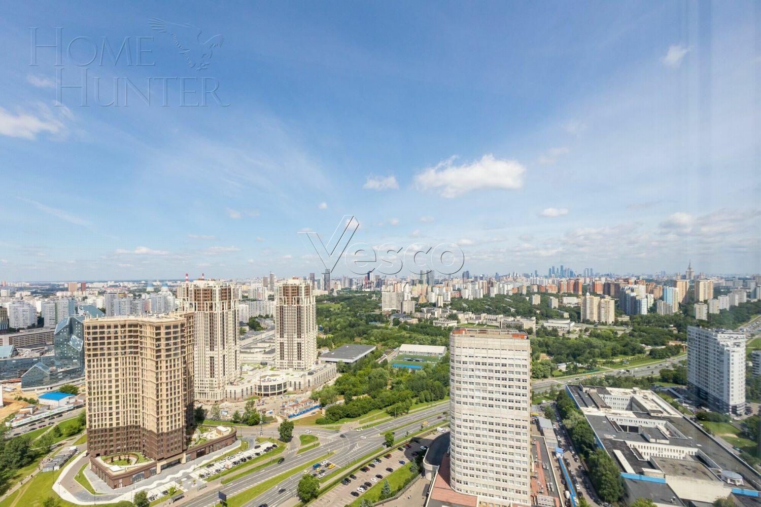 5-КОМН. ПЕНТХАУС С ОТДЕЛКОЙ 190 М² НА 33 ЭТАЖЕ