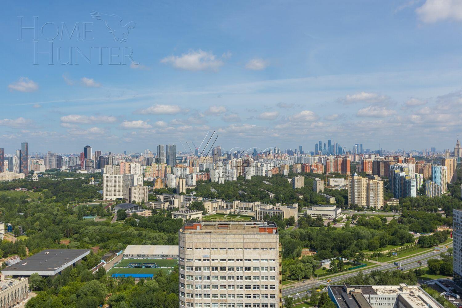 5-КОМН. ПЕНТХАУС С ОТДЕЛКОЙ 190 М² НА 33 ЭТАЖЕ