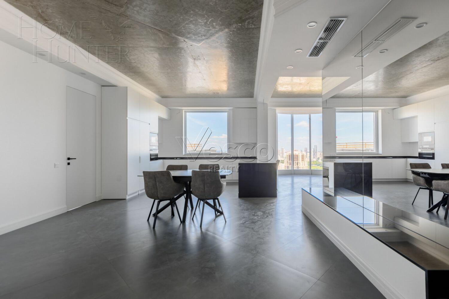 5-КОМН. ПЕНТХАУС С ОТДЕЛКОЙ 190 М² НА 33 ЭТАЖЕ