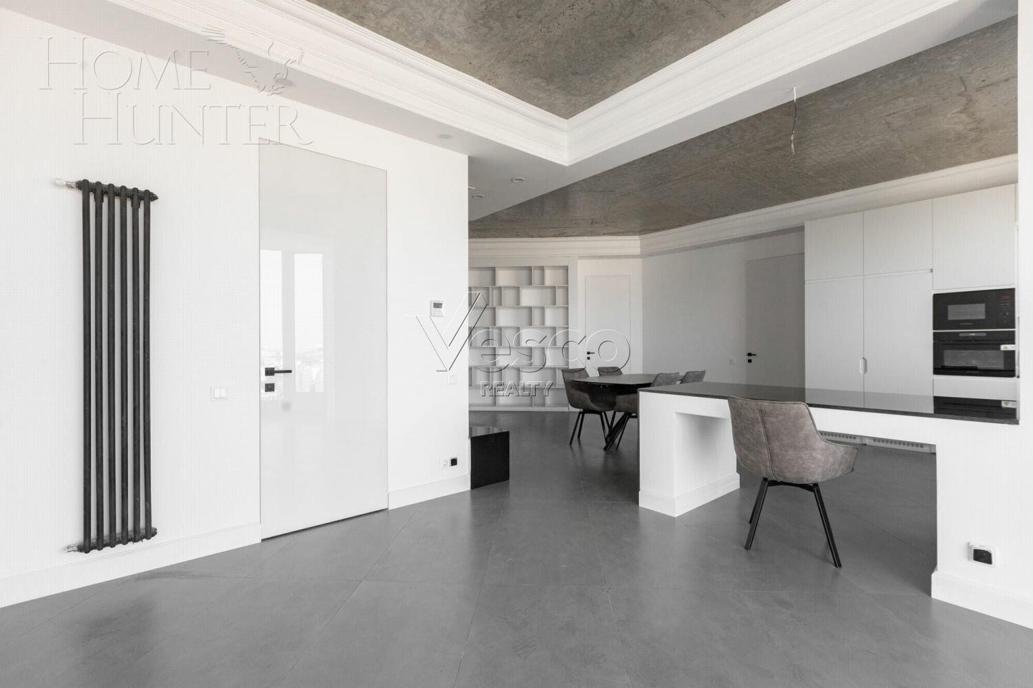 5-КОМН. ПЕНТХАУС С ОТДЕЛКОЙ 190 М² НА 33 ЭТАЖЕ