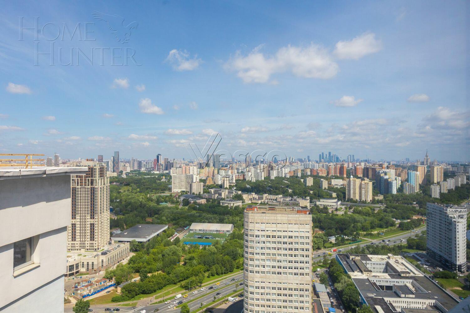 5-КОМН. ПЕНТХАУС С ОТДЕЛКОЙ 190 М² НА 33 ЭТАЖЕ