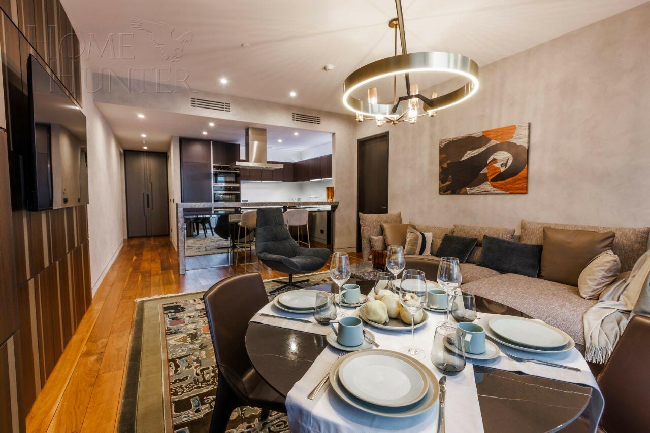 2-КОМН. АПАРТАМЕНТЫ С ОТДЕЛКОЙ 95.4 М² НА 30 ЭТАЖЕ