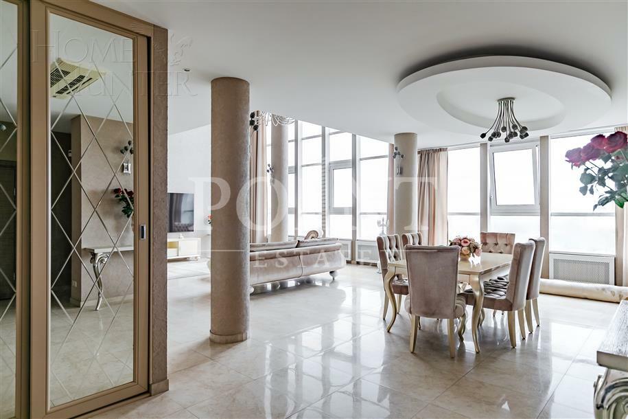 2-УРОВНЕВЫЙ ПЕНТХАУС С ОТДЕЛКОЙ 205 М² НА 24 ЭТАЖЕ