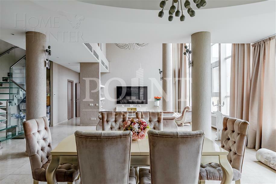 2-УРОВНЕВЫЙ ПЕНТХАУС С ОТДЕЛКОЙ 205 М² НА 24 ЭТАЖЕ