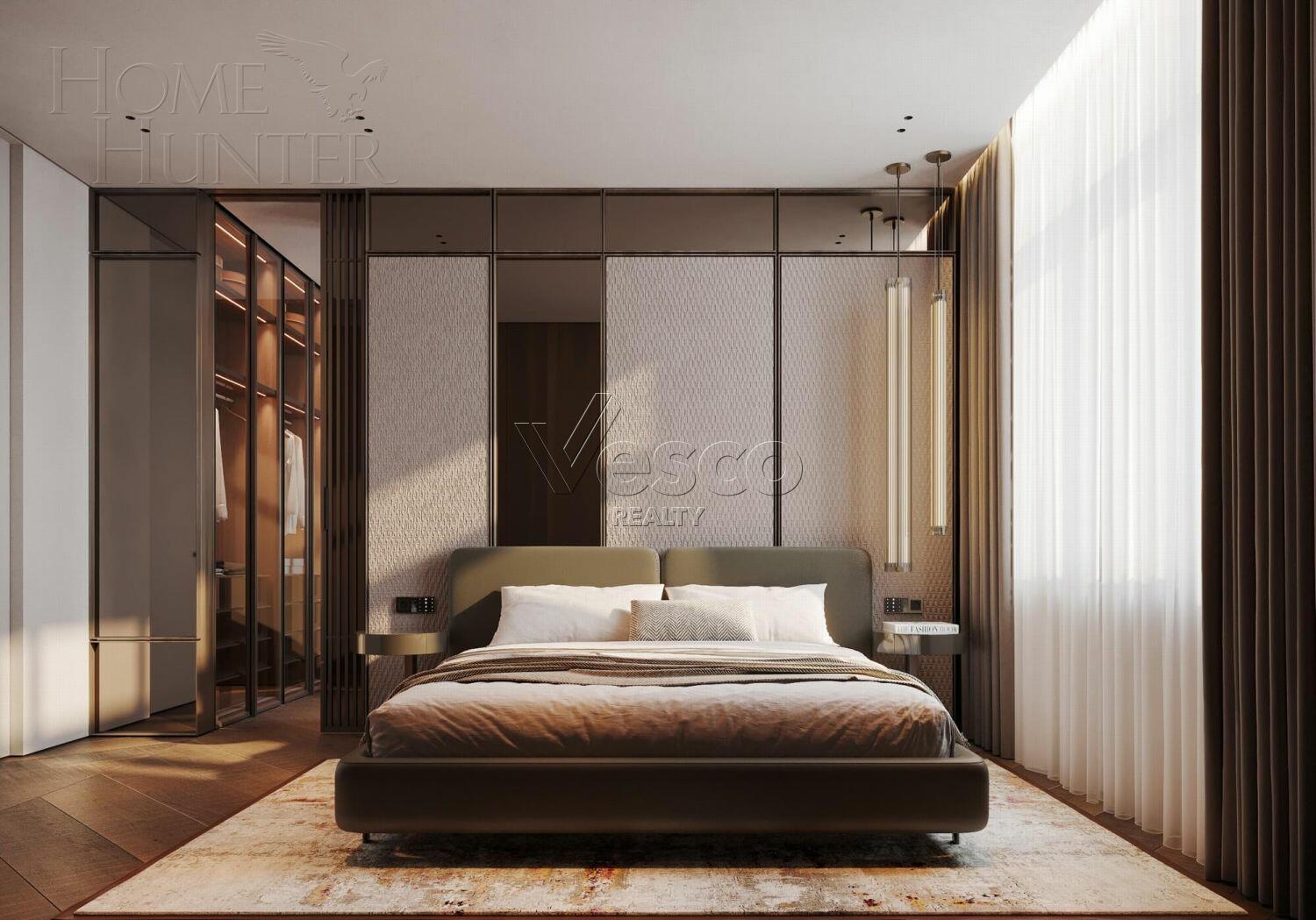 5-КОМН. ПЕНТХАУС БЕЗ ОТДЕЛКИ 255 М² НА 12 ЭТАЖЕ