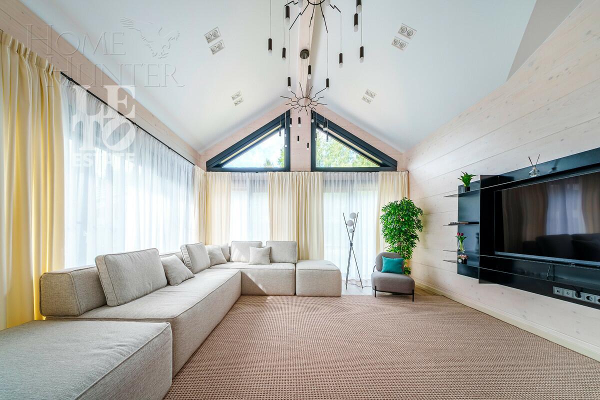 1-этажный коттедж 180 м² с отделкой