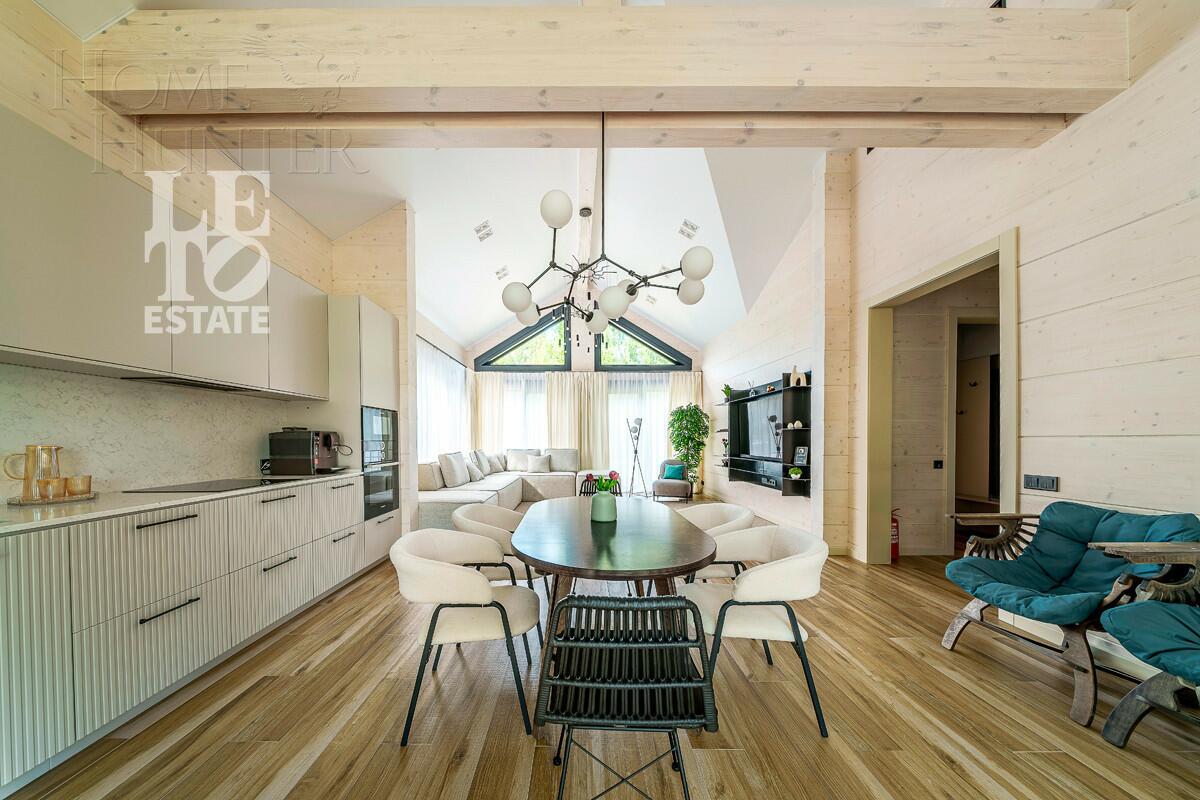 1-этажный коттедж 180 м² с отделкой