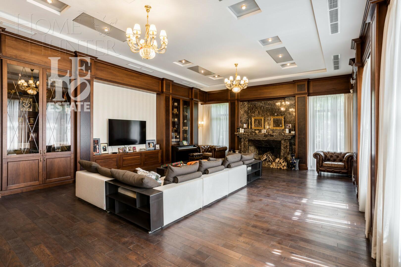 2-этажный коттедж 550 м² с отделкой