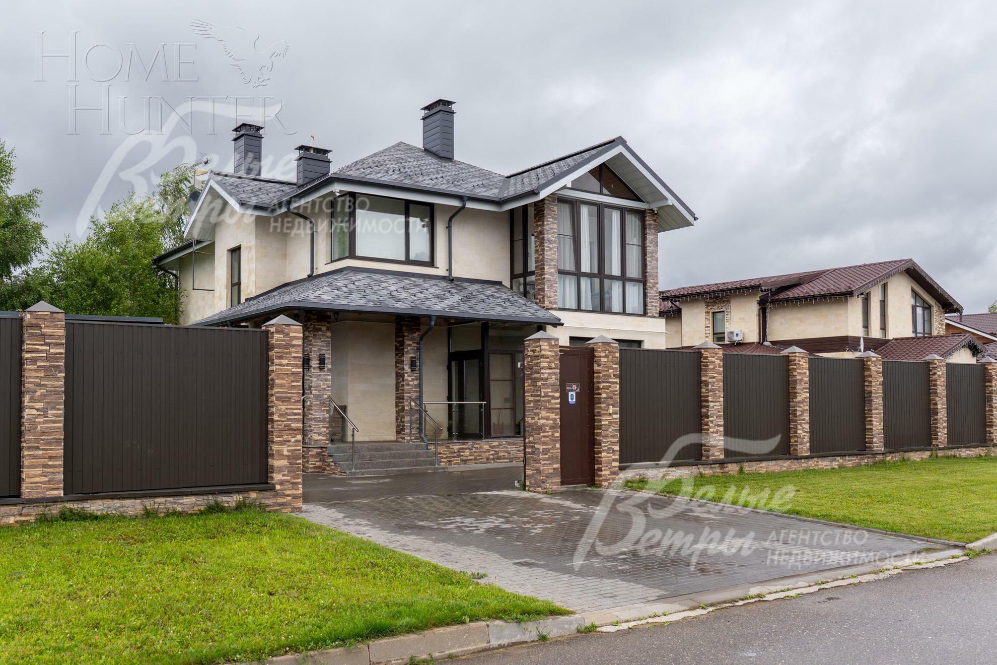 2-этажный коттедж 334 м² с отделкой