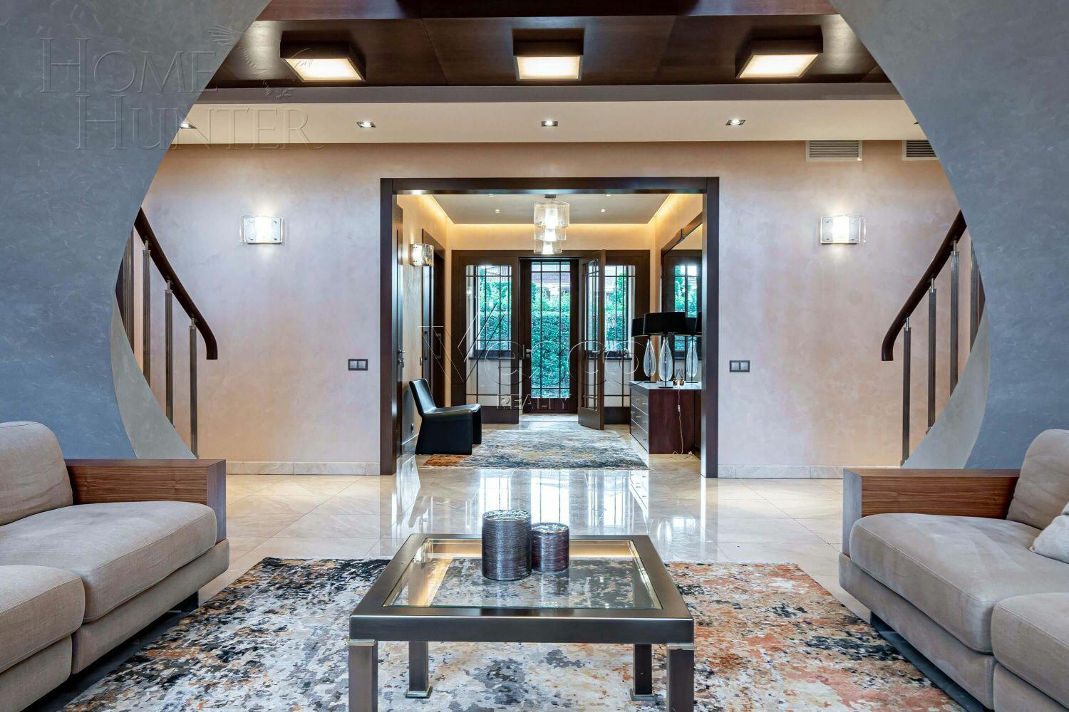 2-этажный коттедж 1 157 м² с отделкой