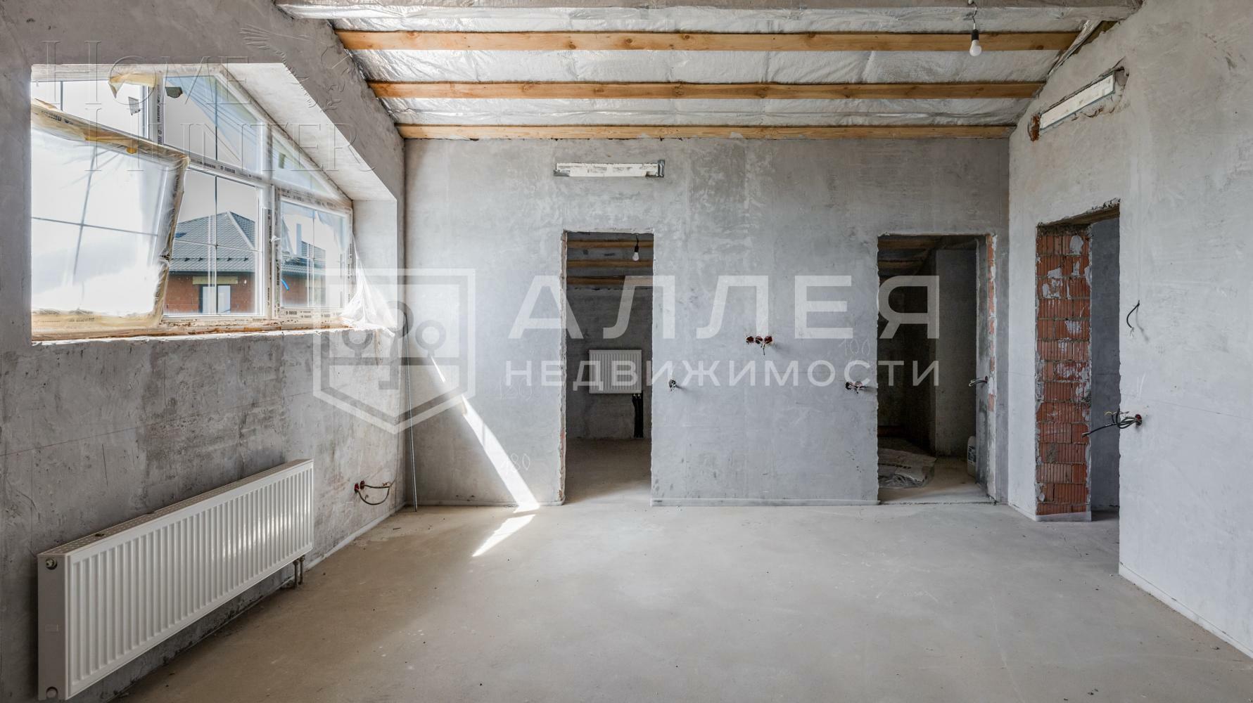 2-этажный коттедж 509 м² без отделки