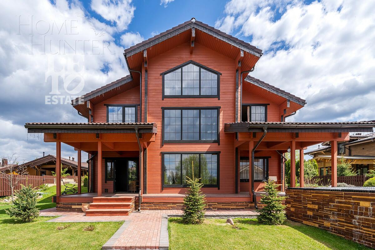 2-этажный коттедж 340 м² с отделкой