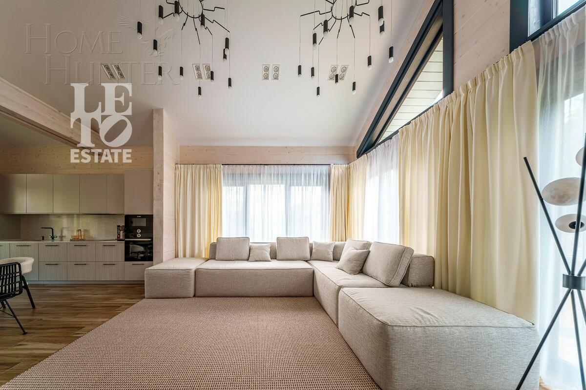 1-этажный коттедж 180 м² с отделкой