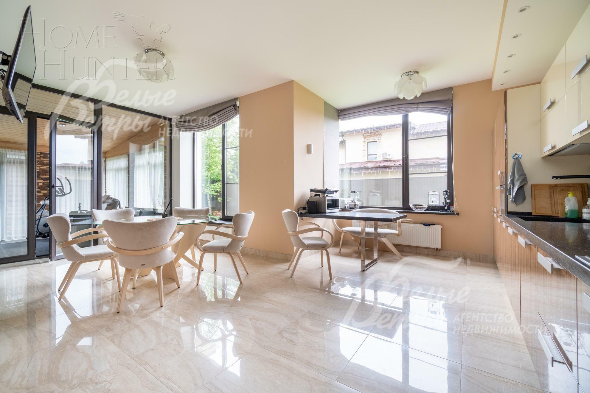 2-этажный коттедж 334 м² с отделкой