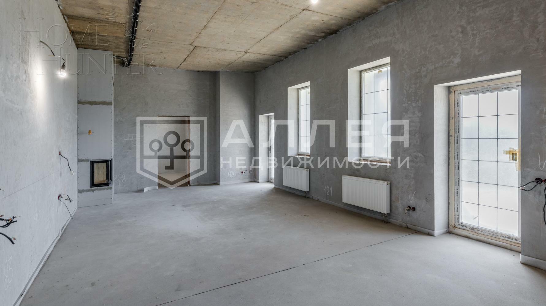 2-этажный коттедж 509 м² без отделки