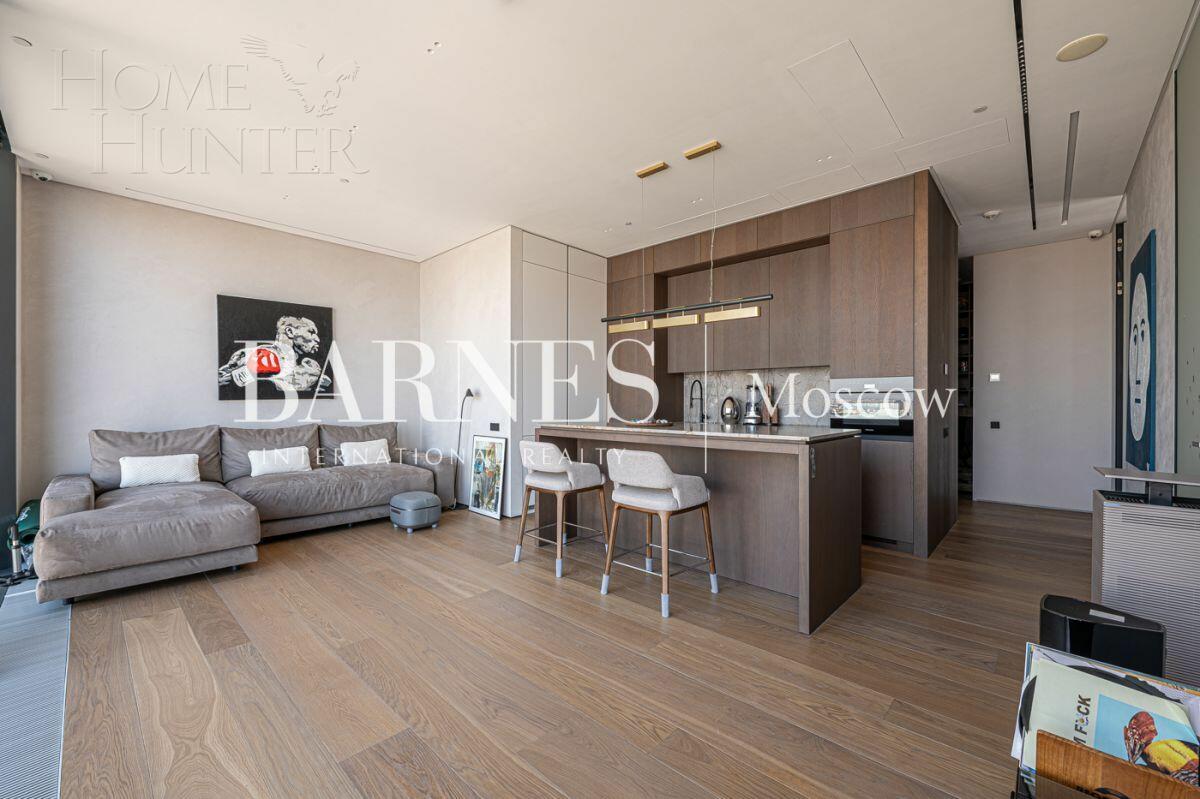 2-КОМН. АПАРТАМЕНТЫ С ОТДЕЛКОЙ 85.7 М² НА 51 ЭТАЖЕ