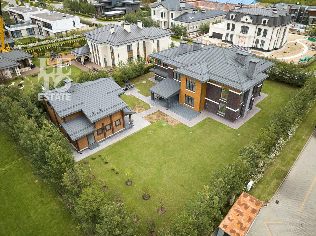 2-этажный коттедж 703 м² без отделки