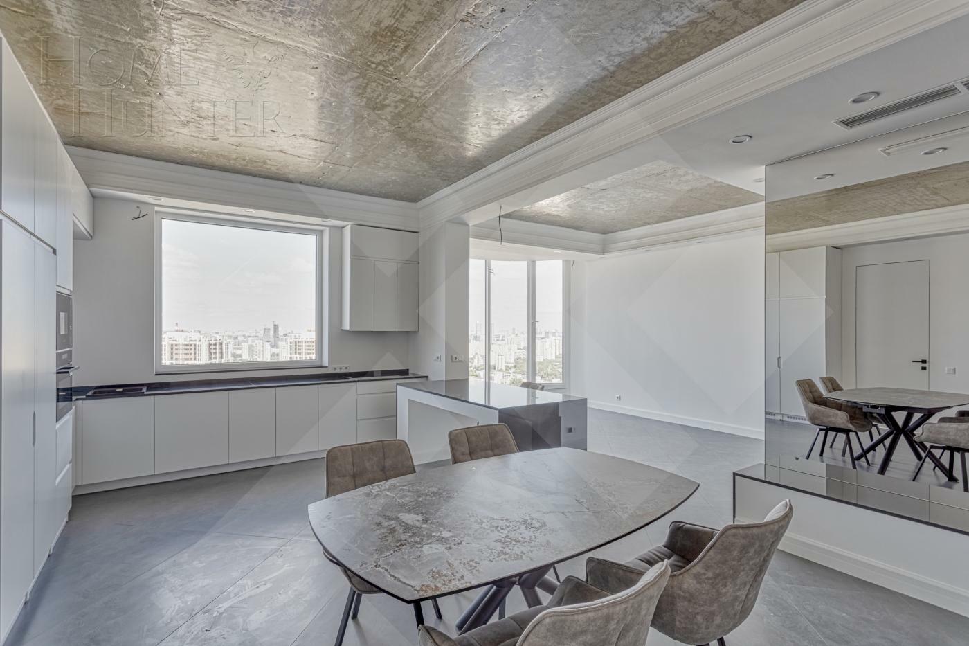 5-КОМН. ПЕНТХАУС С ОТДЕЛКОЙ 190 М² НА 33 ЭТАЖЕ