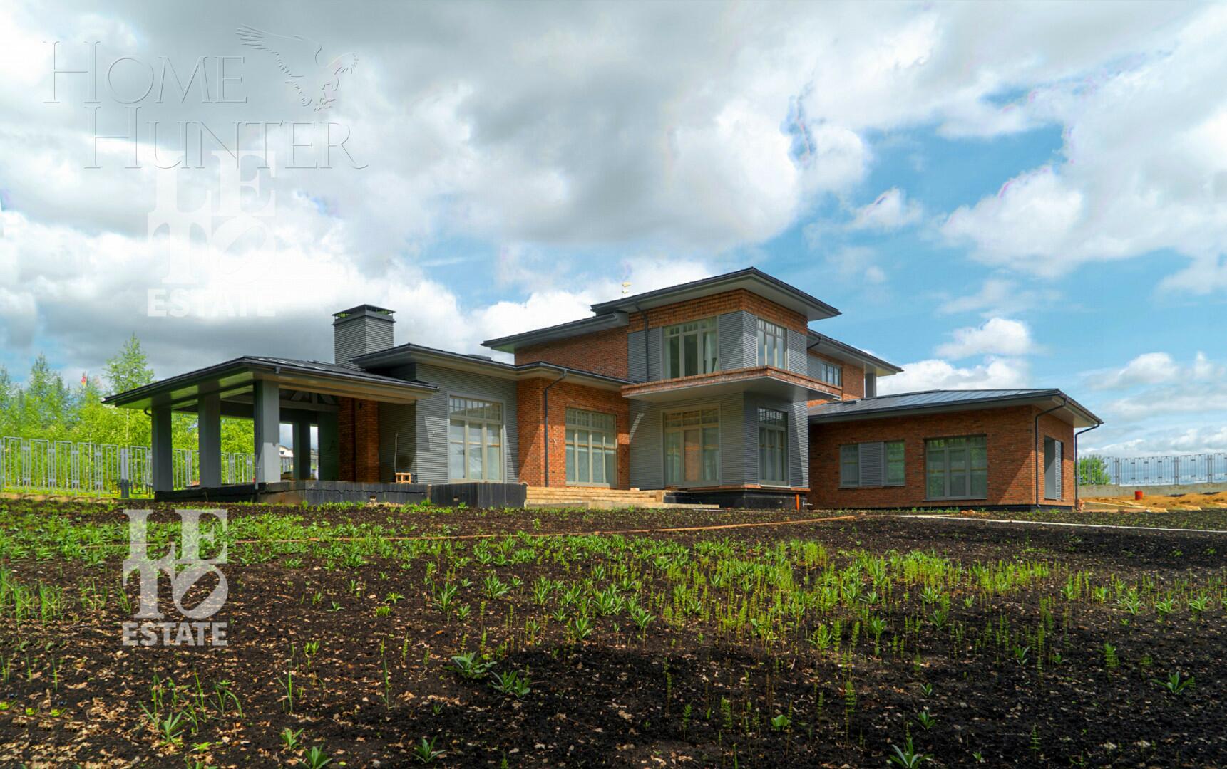 2-этажный коттедж 539.3 м² без отделки