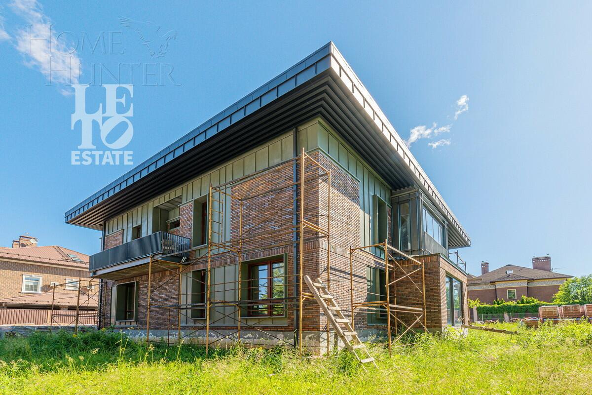 2-этажный коттедж 498 м² без отделки