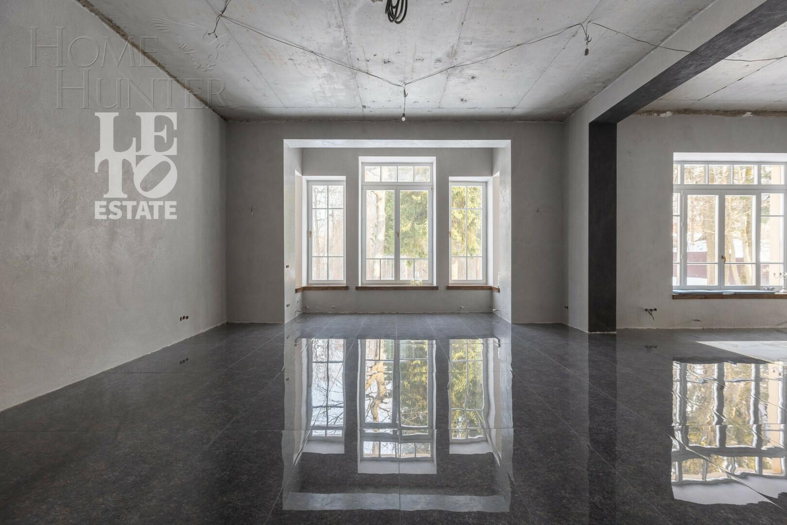 3-этажный коттедж 950 м² без отделки