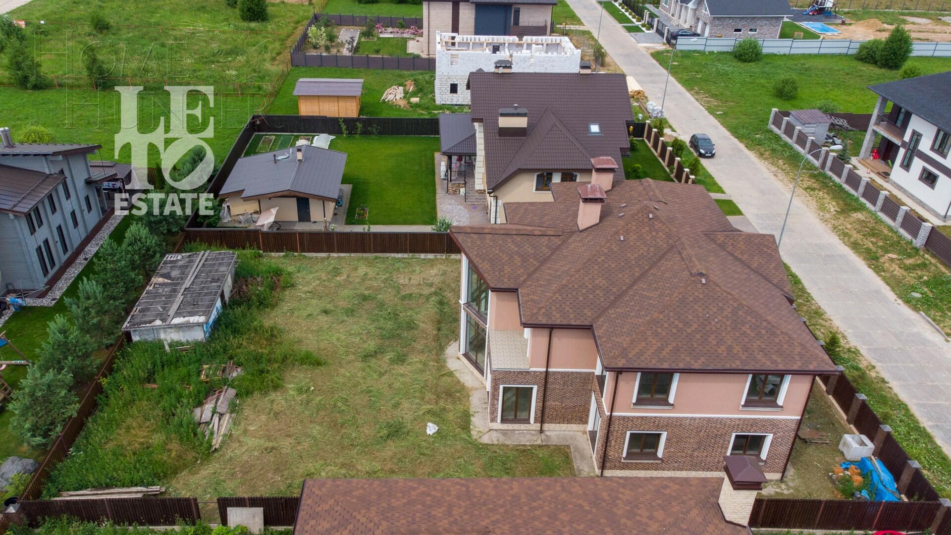 2-этажный коттедж 408 м² без отделки