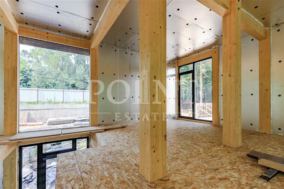 2-этажный коттедж 180 м² без отделки