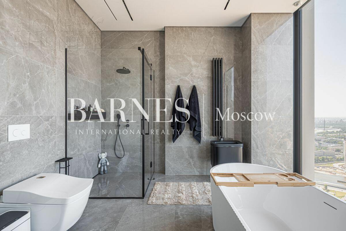 2-КОМН. АПАРТАМЕНТЫ С ОТДЕЛКОЙ 85.7 М² НА 51 ЭТАЖЕ