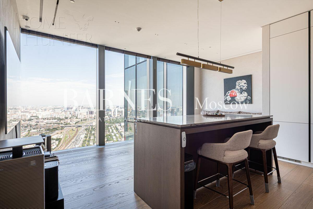 2-КОМН. АПАРТАМЕНТЫ С ОТДЕЛКОЙ 85.7 М² НА 51 ЭТАЖЕ