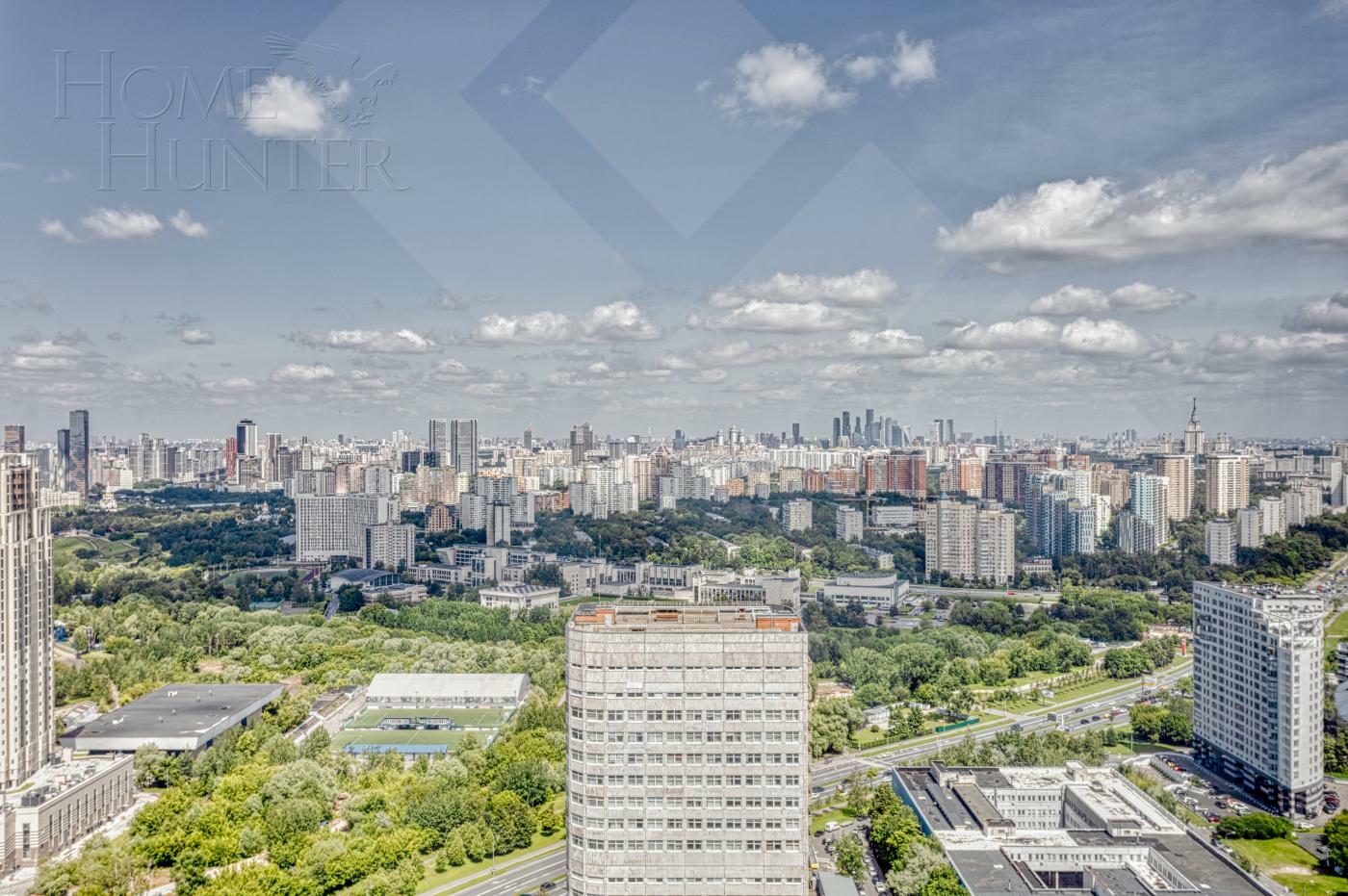 5-КОМН. ПЕНТХАУС С ОТДЕЛКОЙ 190 М² НА 33 ЭТАЖЕ